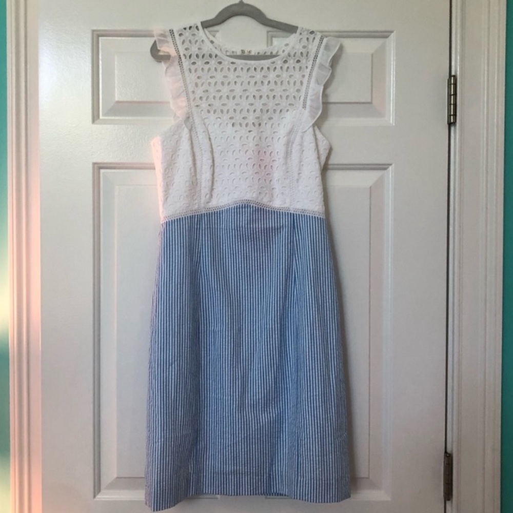 Lilly Pulitzer Coastal Seer Sucker Dress